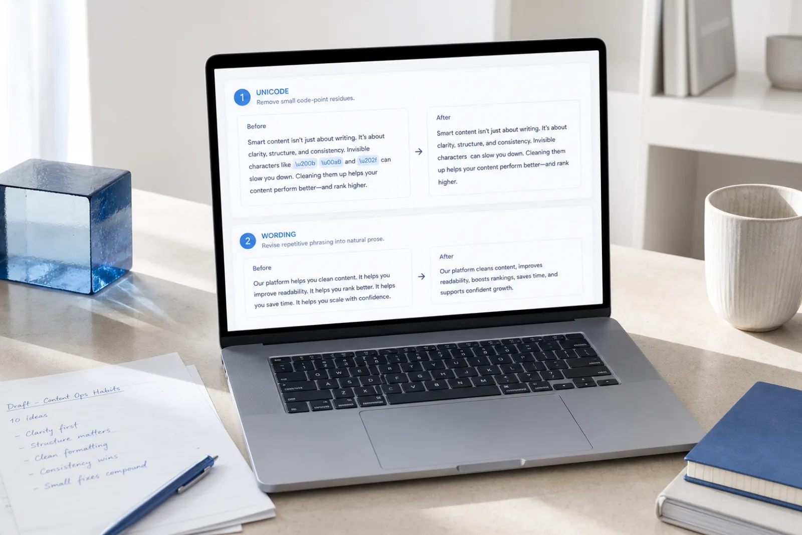 Understanding AI Text Watermark Removal