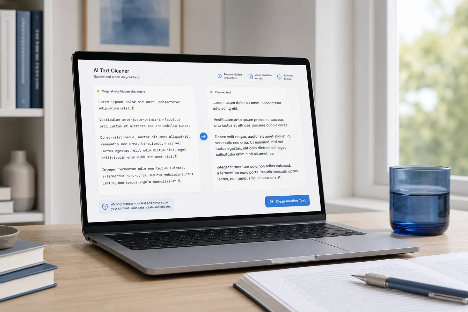 Editorial OCR and PDF paste